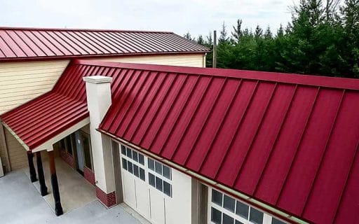 Commercial Roofing - metal roof